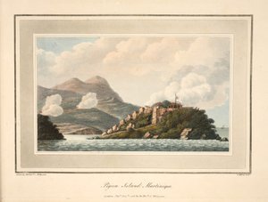 Pigeon Island, Martinique, illustrasjon fra 